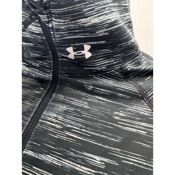 Under Armour Long Sleeve Cold Gear 1/4 Zip High Collared Women’s Size Medium - Picture 3 of 11